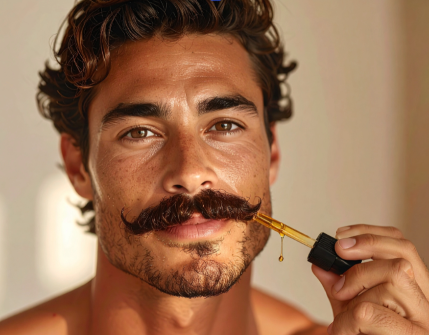 Moustache oil