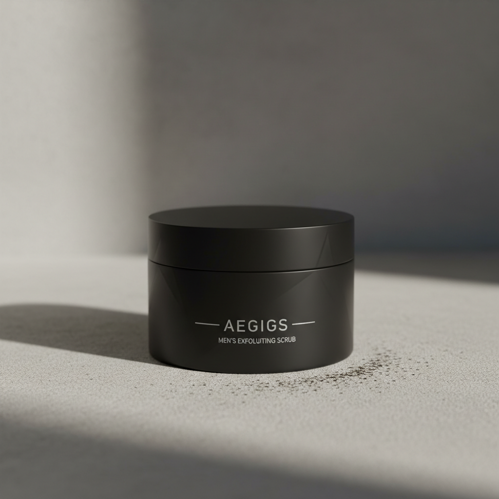 Exfoliating Face Scrub container