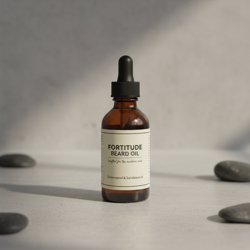Premium Beard Oil bottle