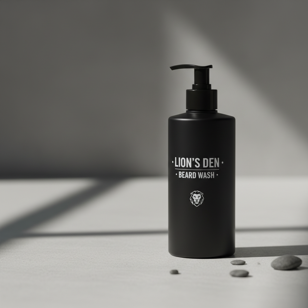 Gentle Beard Wash bottle